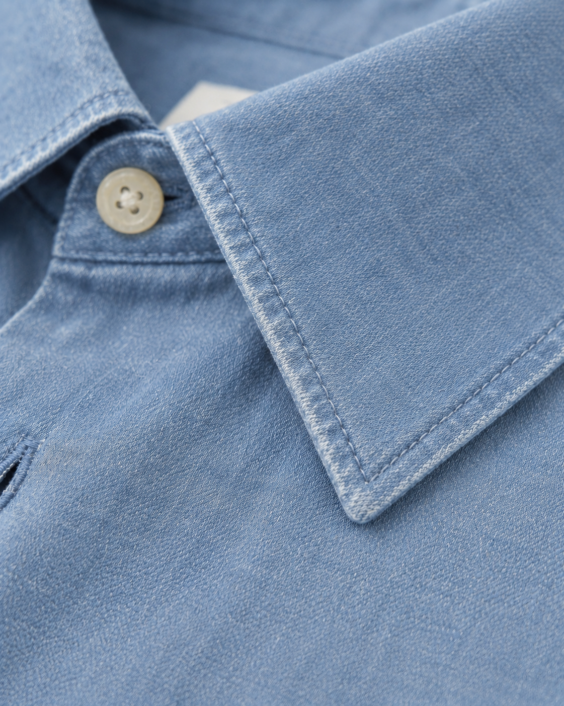 LAFAURIE VALENTIN chemise denim bleach coton