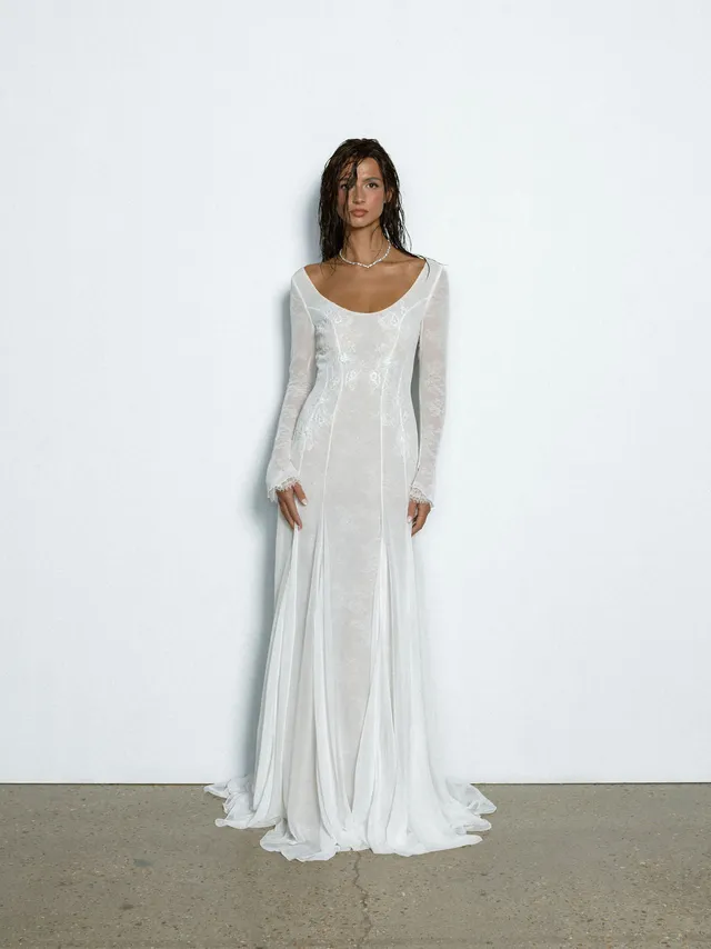 Rime Arodaky Bridal Galaxy robe de mariée tulle brodé