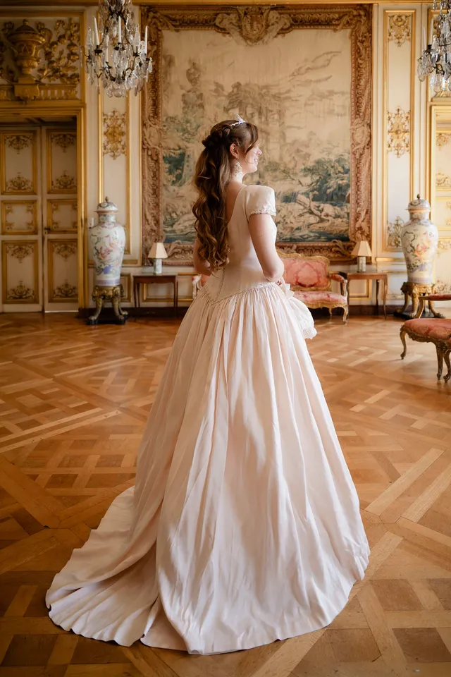 Solène Gisèle La mariée robe Beatrice ivoire soie 38/40