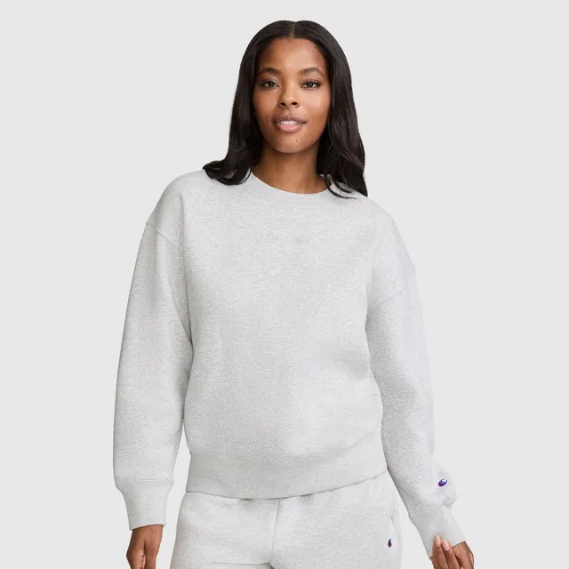 Champion Powerblend Crewneck Sweatshirt sweat femme gris