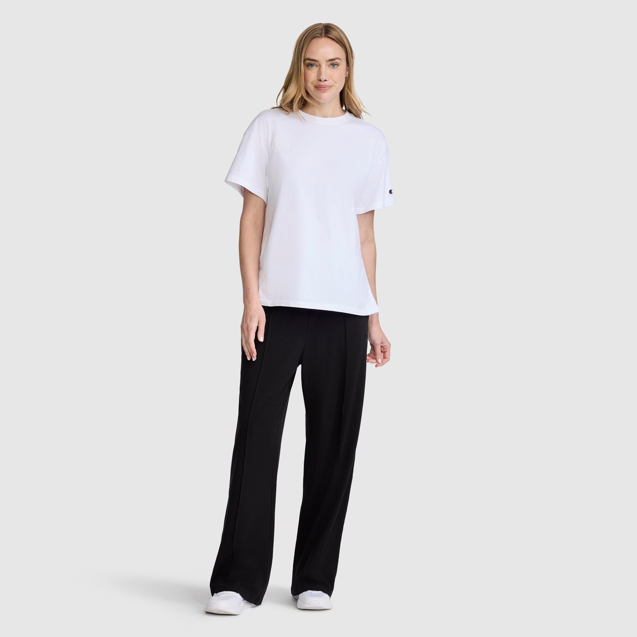 Champion Open Bottom Pant pantalon femme Black stretch