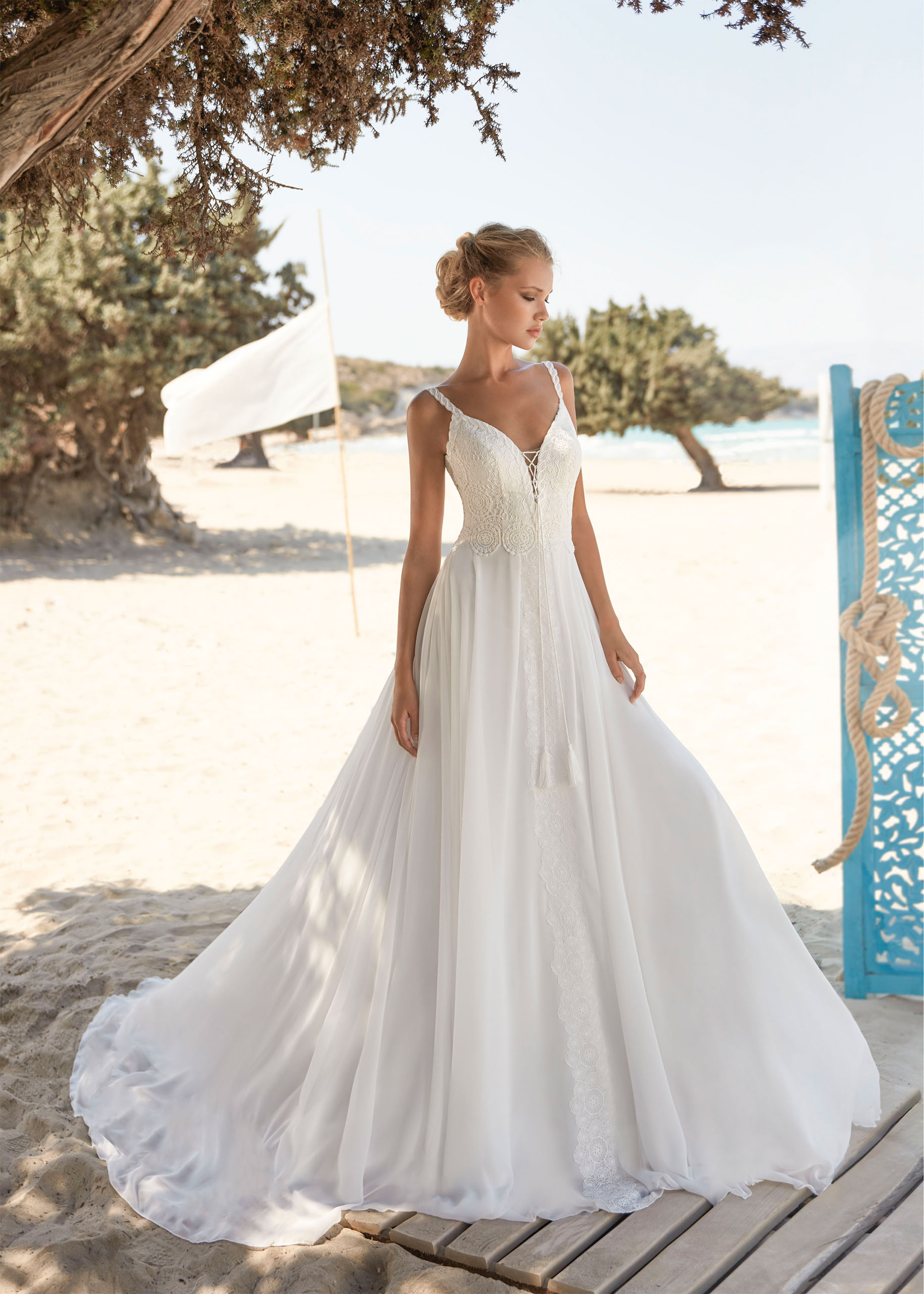 Hervé Paris Boho Vaujany robe de mariée bohème