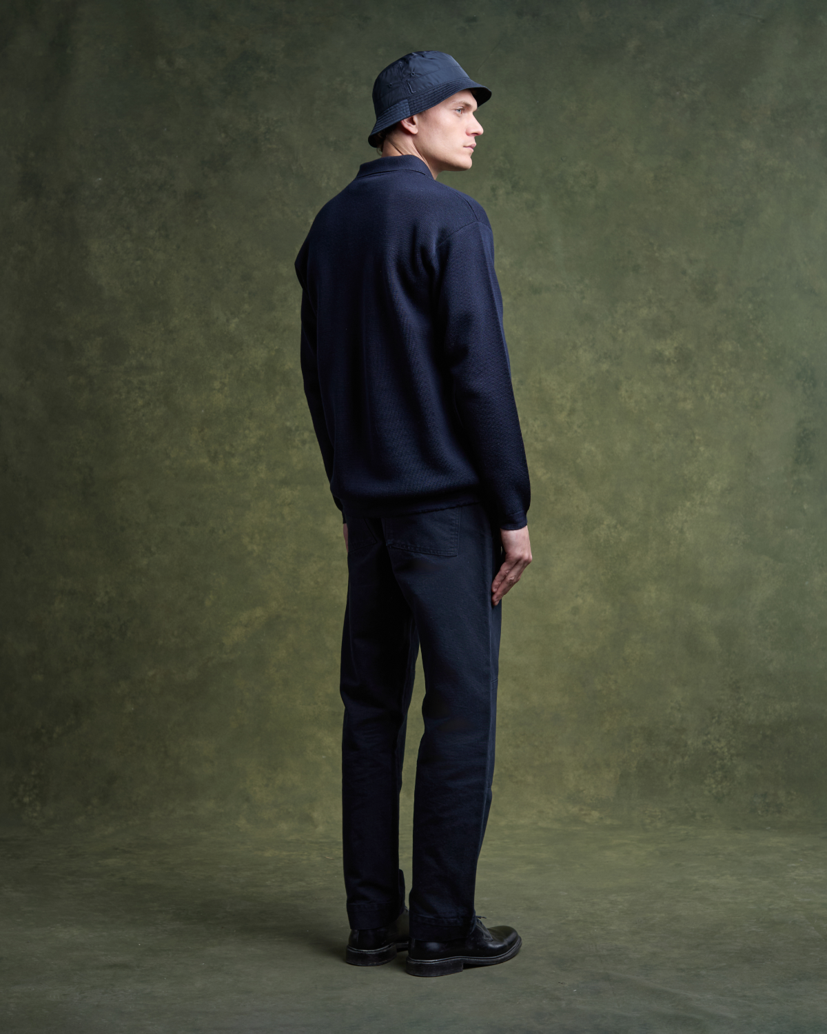 Lafaurie Geo Navy bob nylon déperlant homme