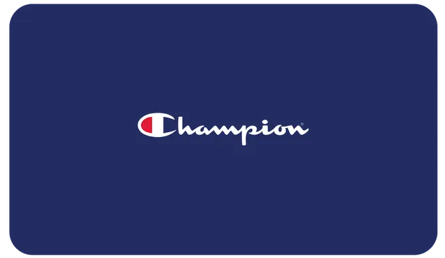 Champion E-Gift carte cadeau électronique Blue Logo