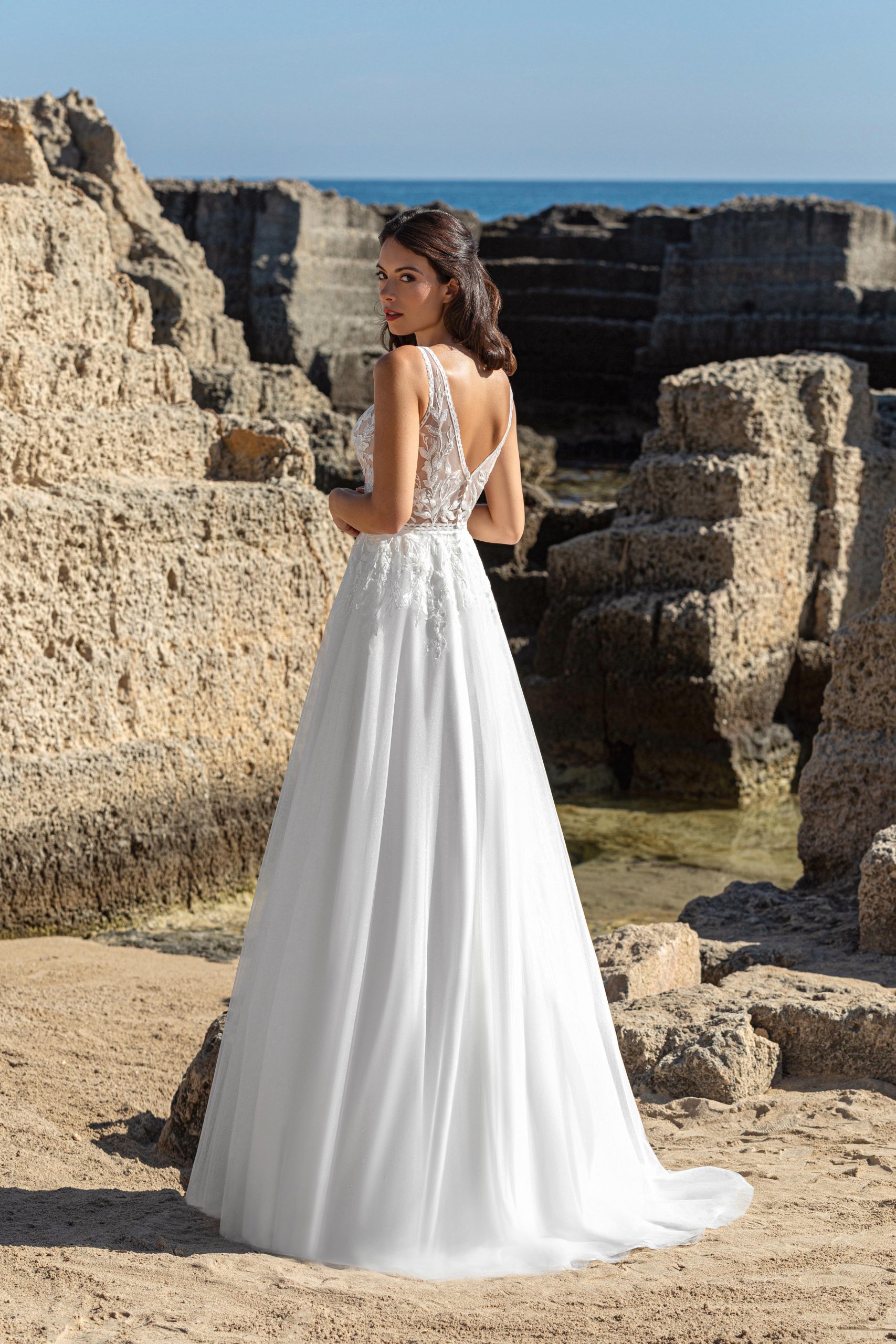 Le Jour de Notre Oui ALICE robe mariée courte satin
