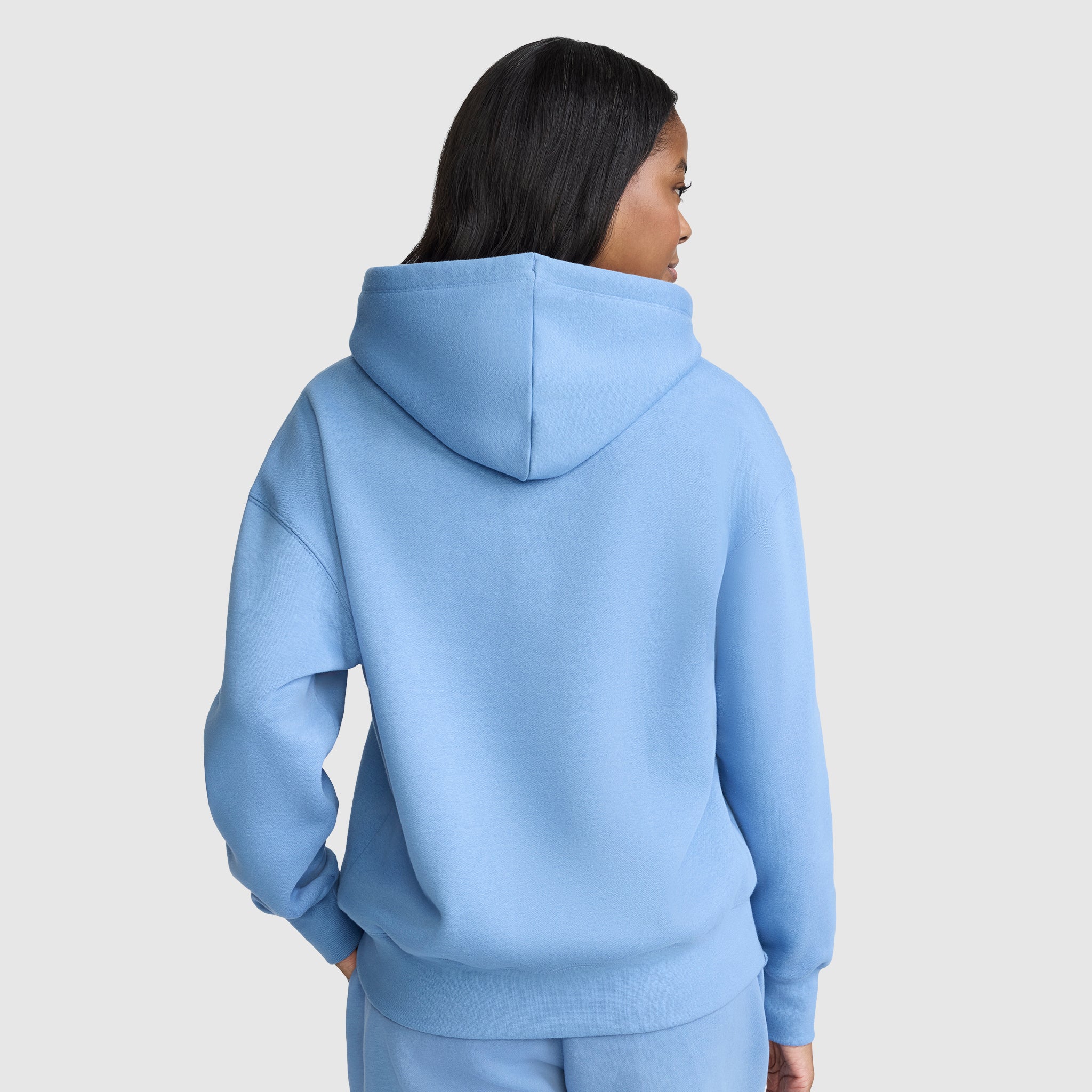 Champion Powerblend Small C Freshman Sweat à Capuche Riviera coton