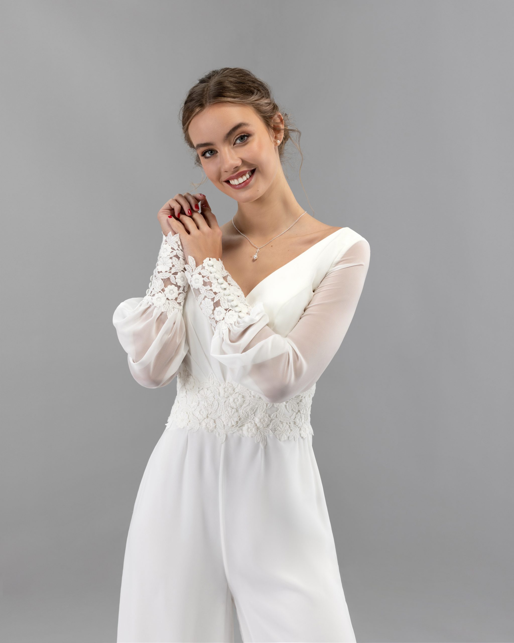 Le Jour de Notre Oui FONTAINE robe de mariée blanche cérémonie