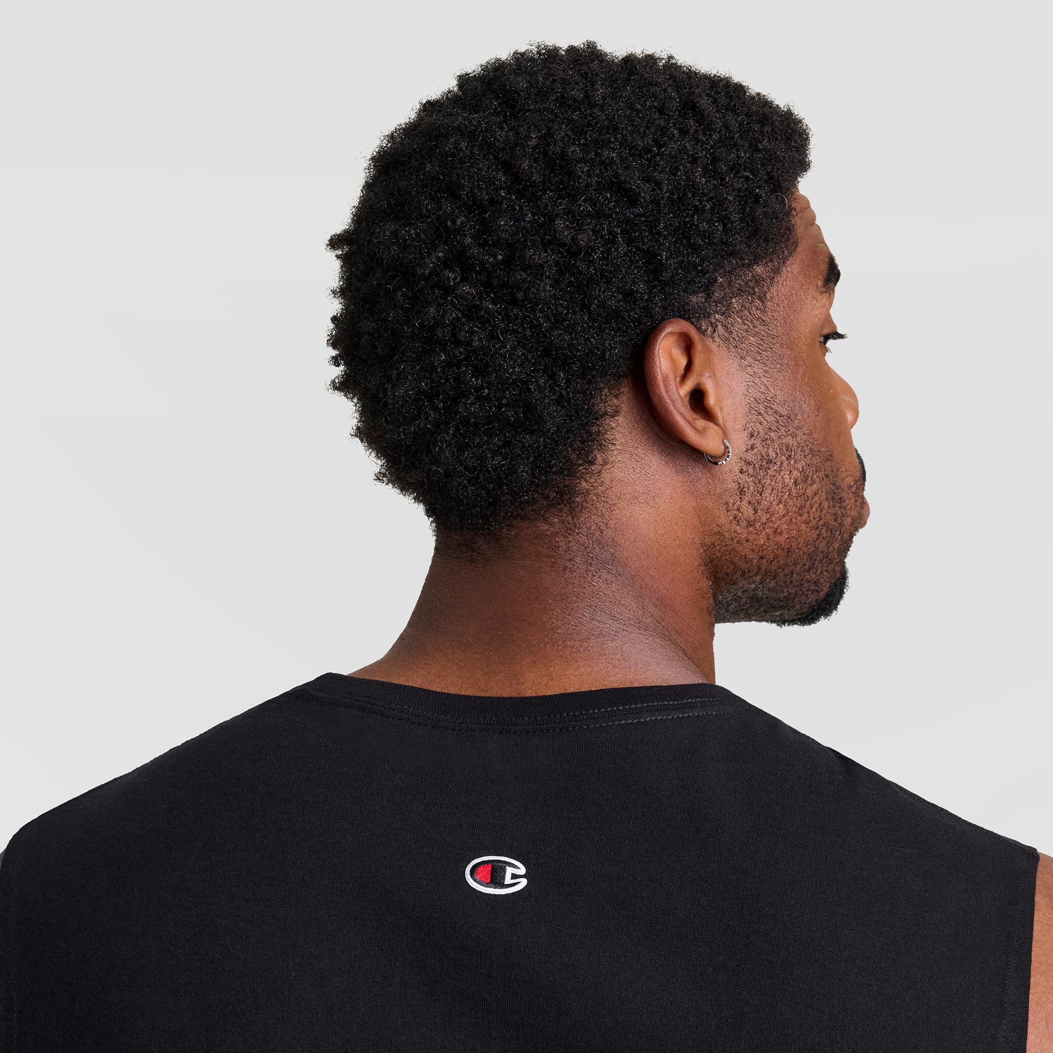 Champion Muscle Tank débardeur Black coton Big Tall