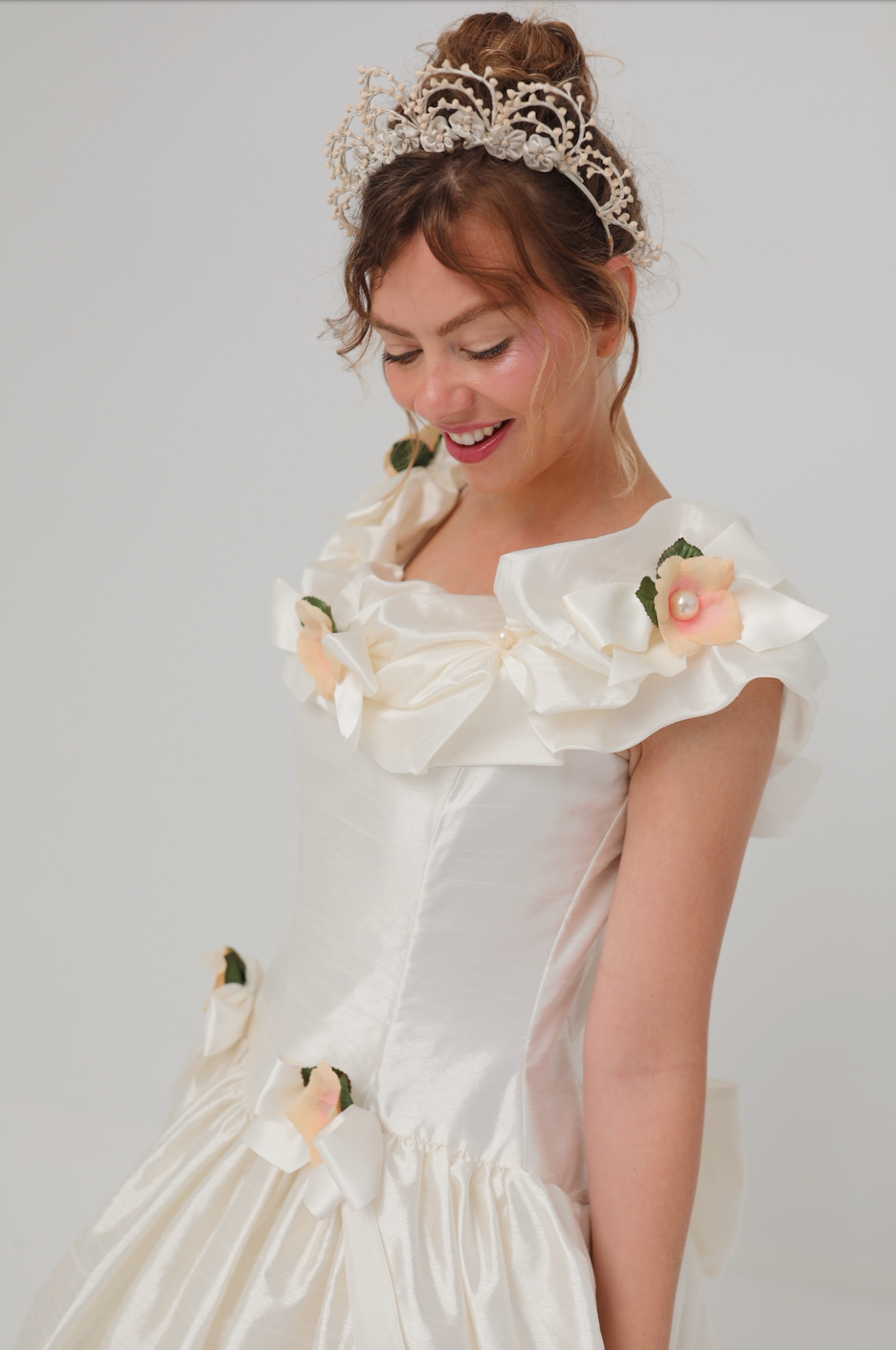 Solène Gisèle La mariée Isadora robe mariée ivoire fleurs 93-83