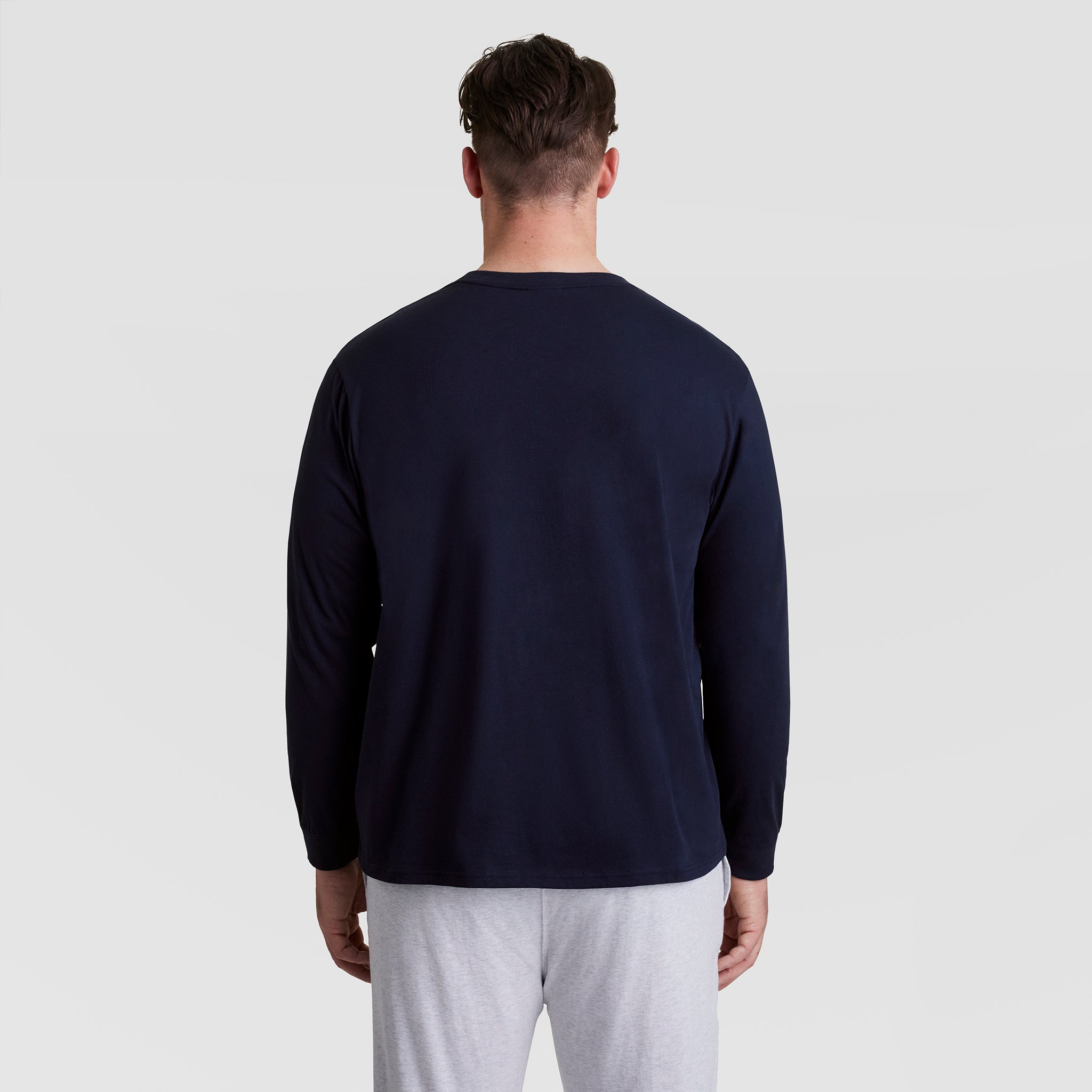 Champion Classic T-Shirt manches longues Deep Navy coton