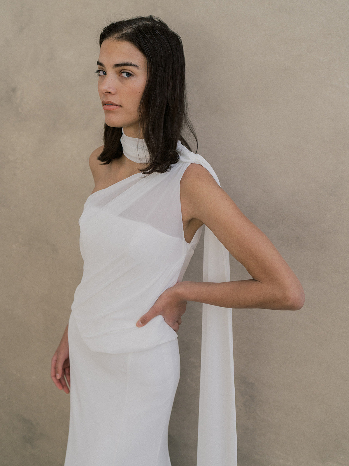 Rime Arodaky Evening Ellis top bustier satin balconnet