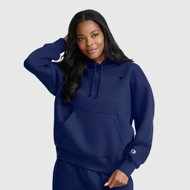 Champion Powerblend Small C Freshman hoodie bleu depths