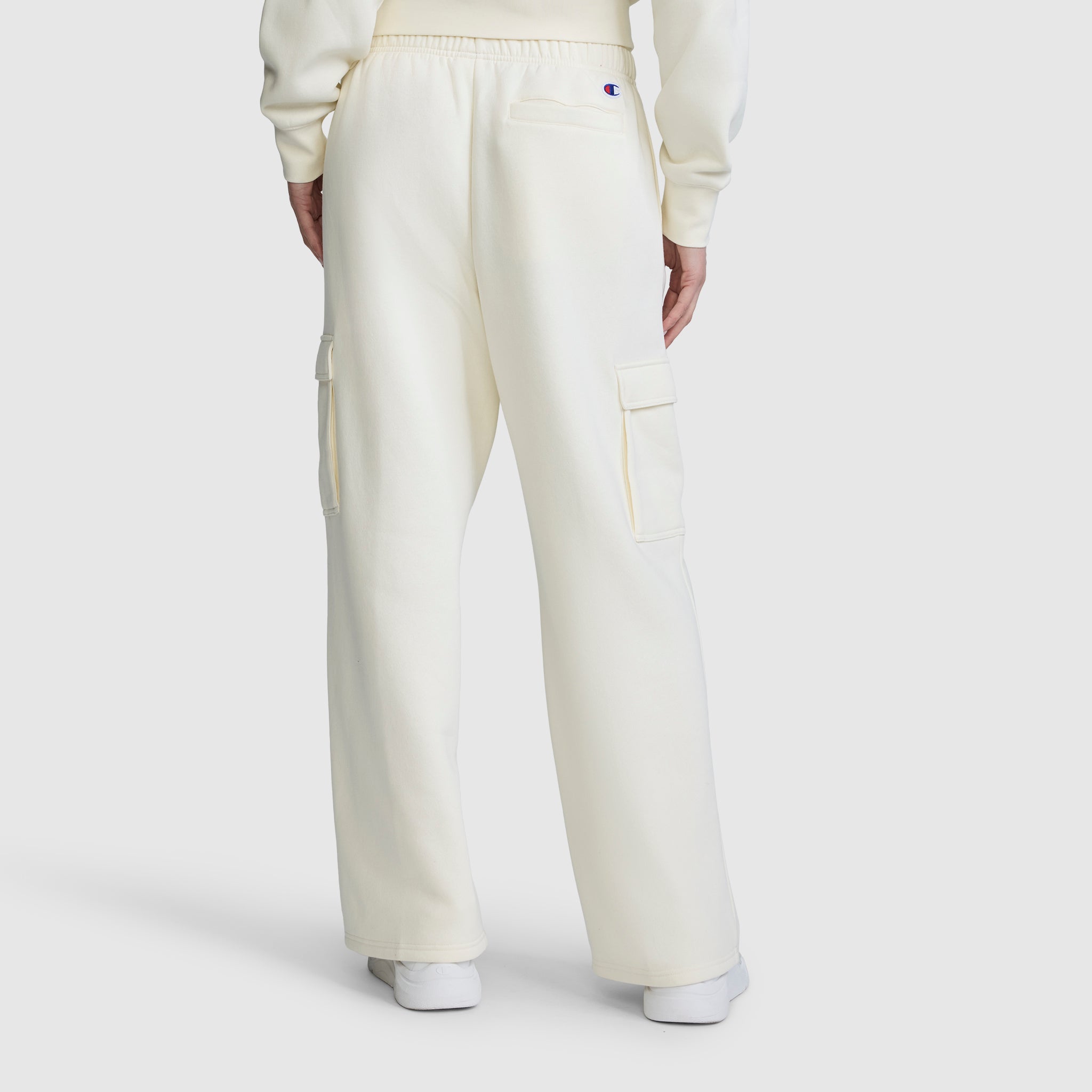 Champion Fleece Cargo Training Pant pantalon Unbleached Cotton