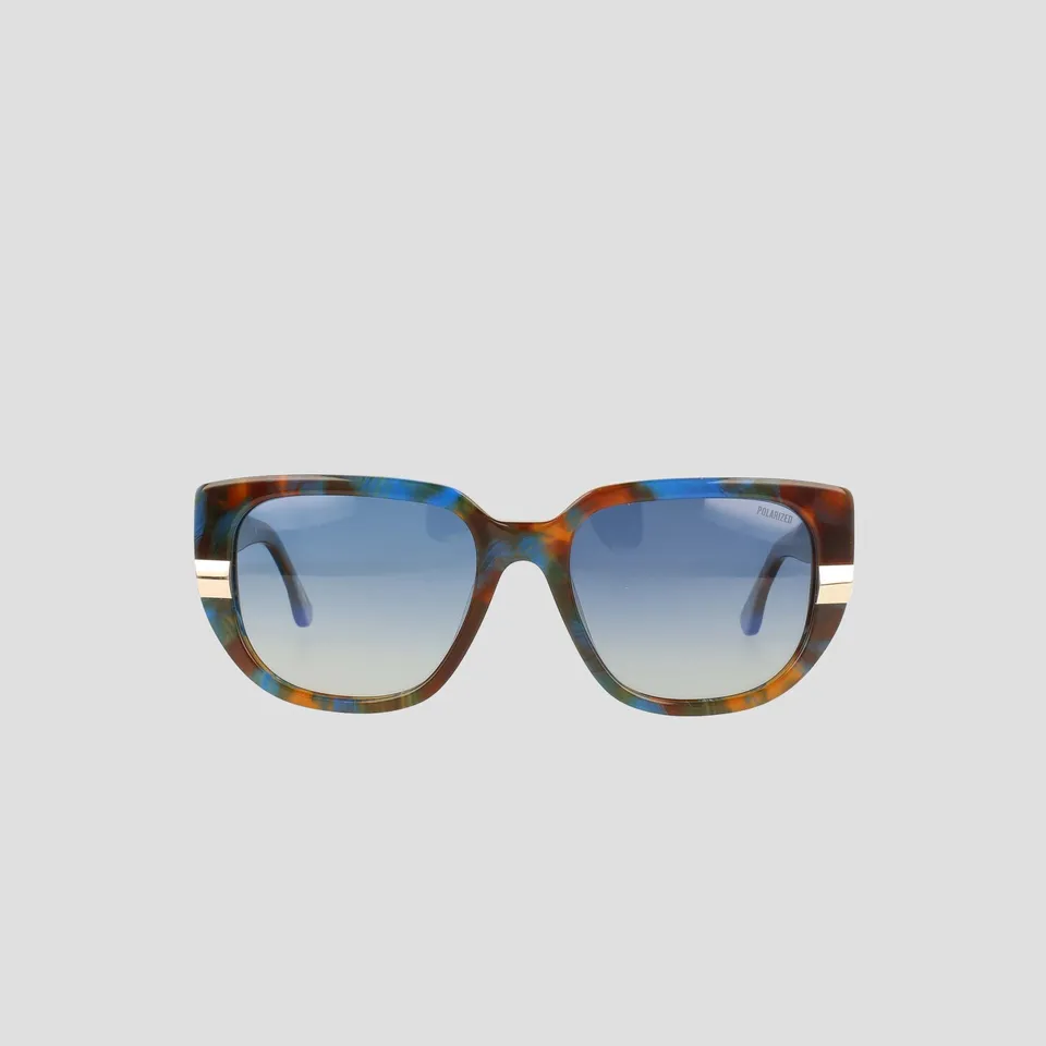 Champion Modified Cateye lunettes de soleil bleu ecaille