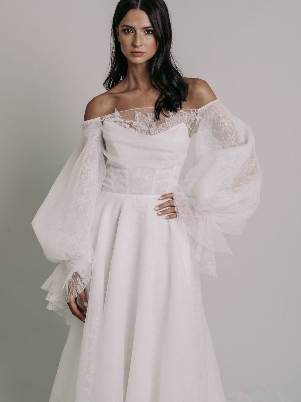 Rime Arodaky Bridal Satellite robe de mariée tulle