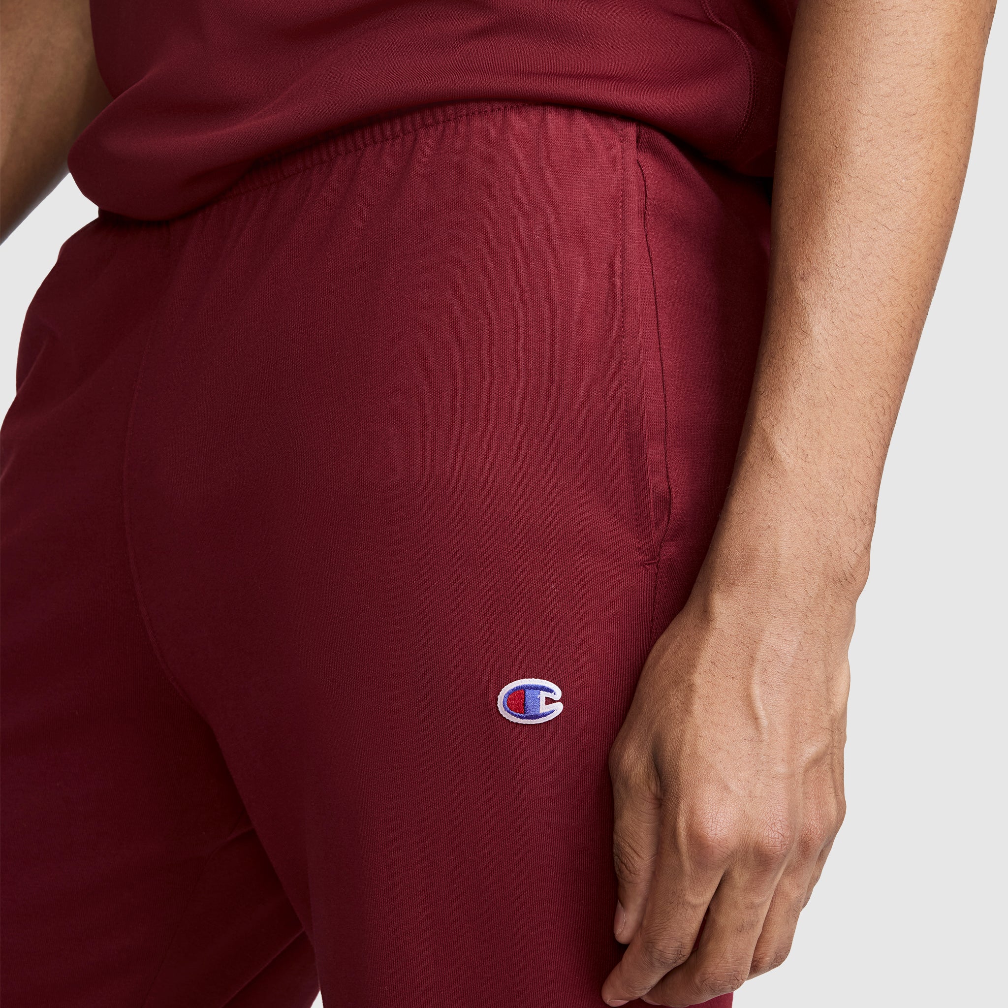 Champion Lounge jogger léger bordeaux homme Cabernet
