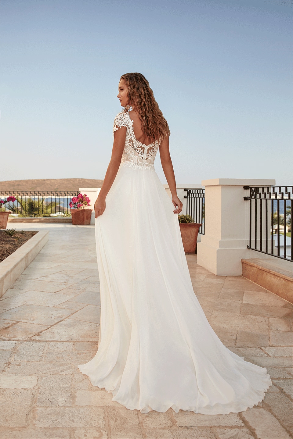 Hervé Paris Vintage Termignon robe de mariée ivoire
