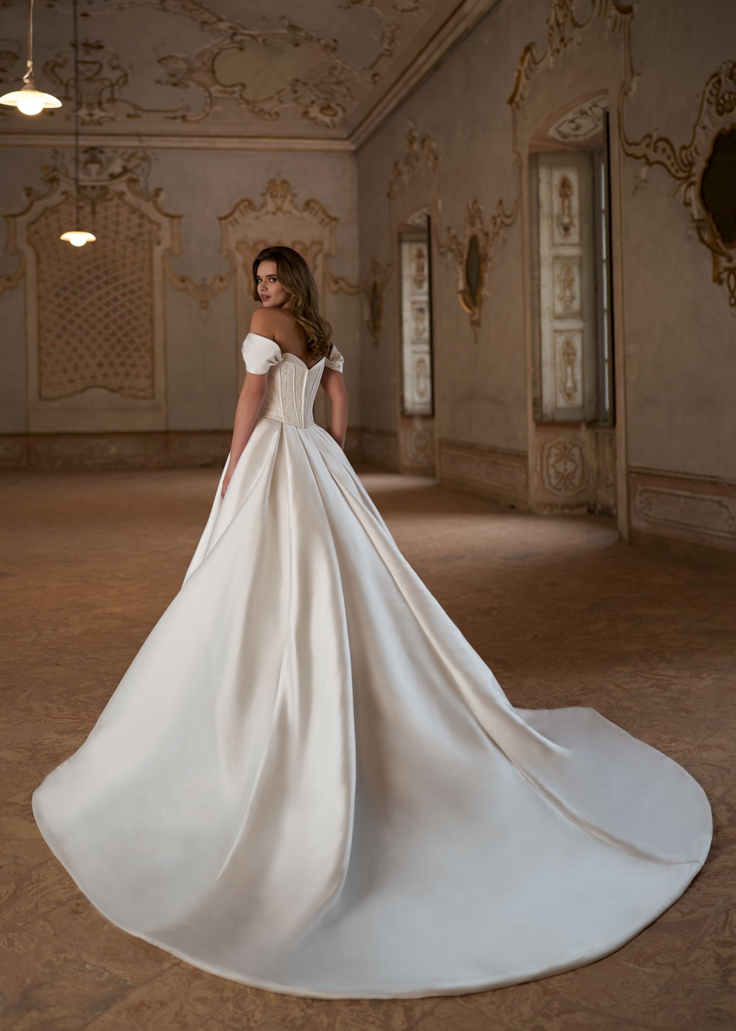 Hervé Paris Mix & Match Noriko jupe de mariée ivoire dentelle