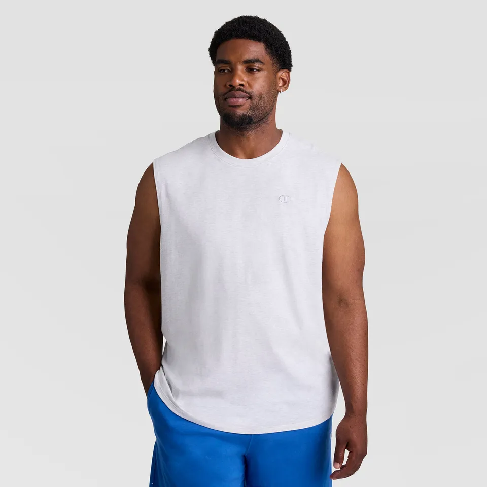 Champion Muscle Tank débardeur Platinum Silver coton