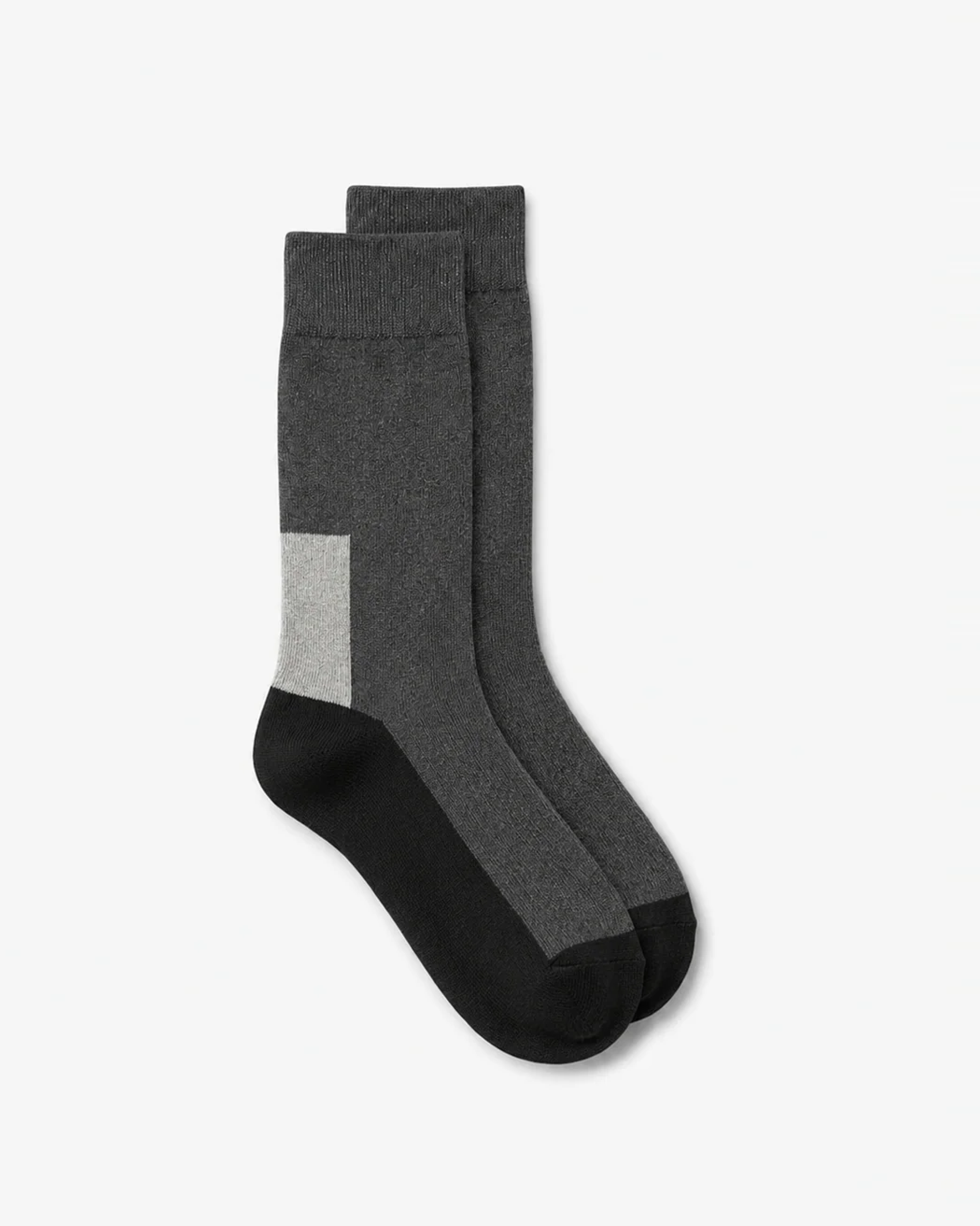 LAFAURIE HOLLYWOOD Anthracite chaussettes color block TU