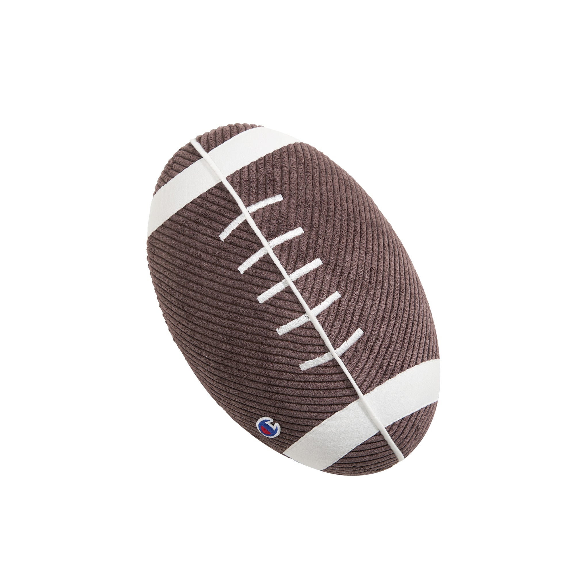Champion Football coussin marron ballon américain velours