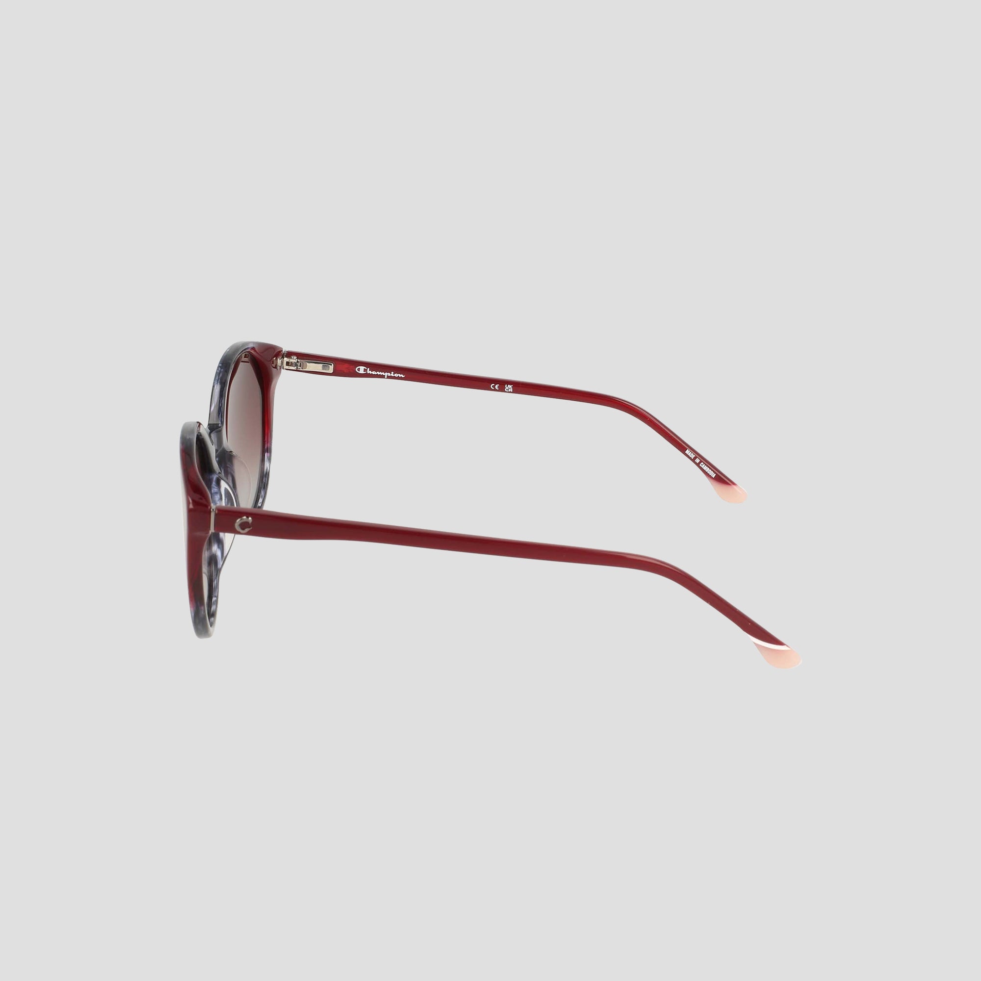 Champion Flirty Round lunettes soleil femme noir écaille polarisé
