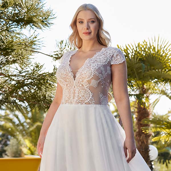Hervé Paris My Freedom Arles robe de mariée dentelle tulle