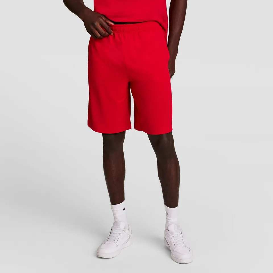 Champion Short Sport Homme Rouge Tango 10 Pouces Séchage Rapide