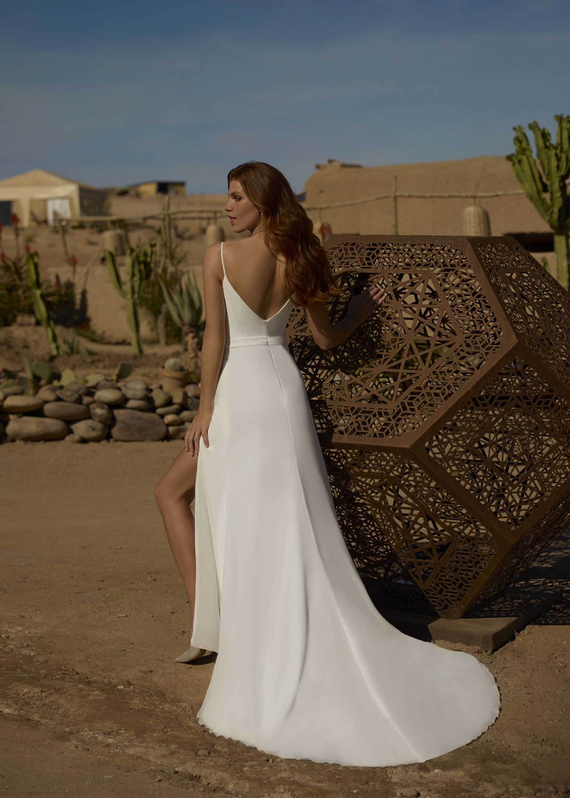 Hervé Paris Cherish Love Celeste robe de mariée cérémonie