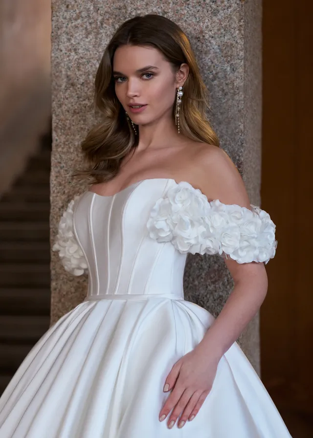 Hervé Paris Mix & Match Novel top de mariée blanc