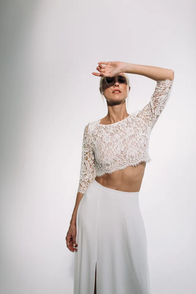 Le Jour de Notre Oui Gabrielle robe de mariée blanche