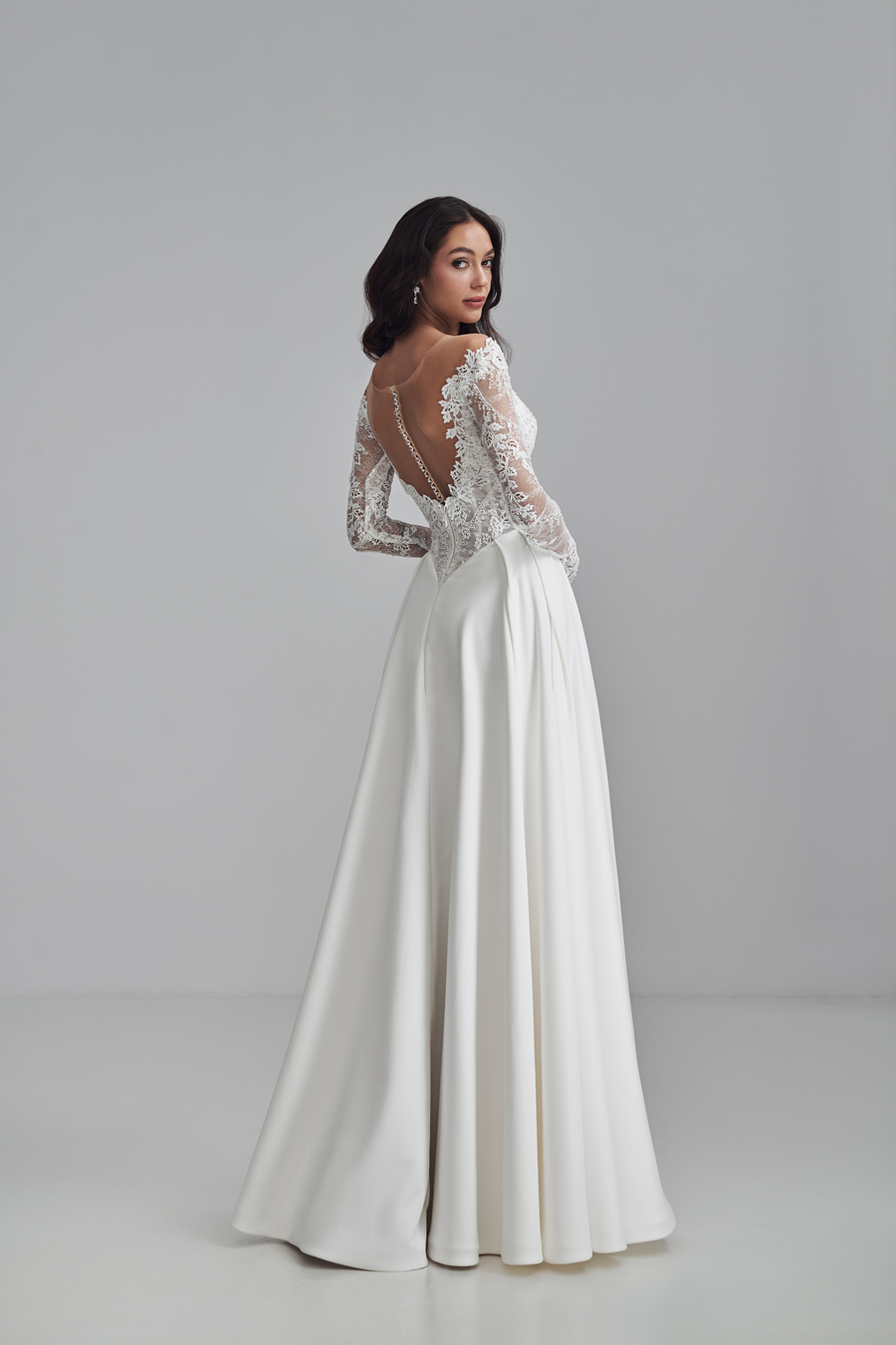 Le Jour de Notre Oui Demetria robe de mariée manches longues