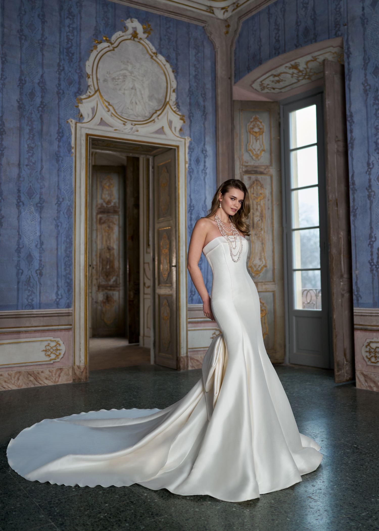 Hervé Paris Novel Nash robe de mariée droite
