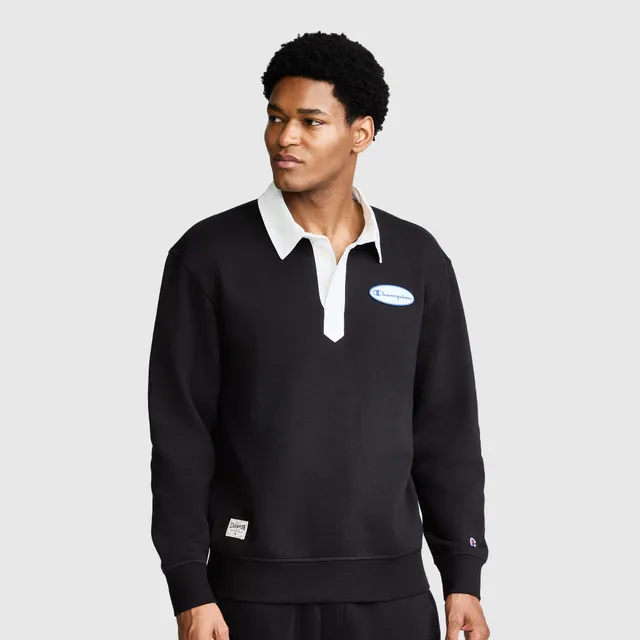 Champion Fleece Rugby sweat Black