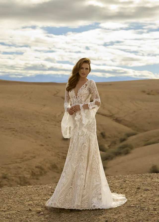 Hervé Paris Cherish Love Carter robe de mariée blanche