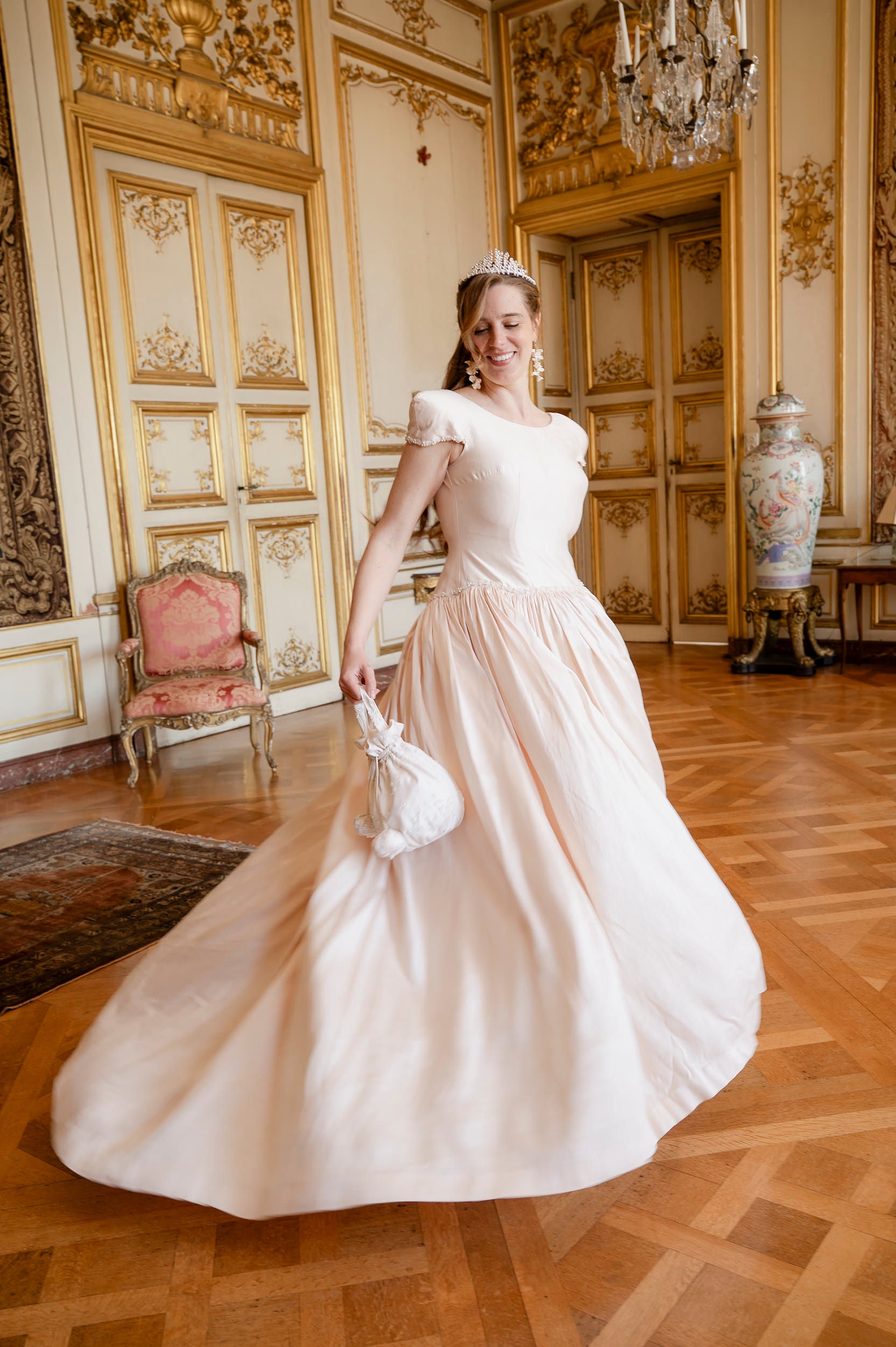 Solène Gisèle La mariée robe Beatrice ivoire soie 38/40
