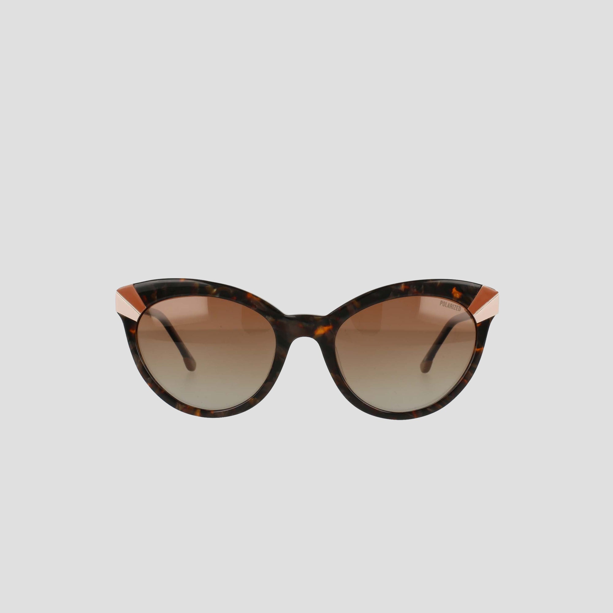 Champion Lunettes Soleil Cat Eye Polarisées Marbled Cocoa