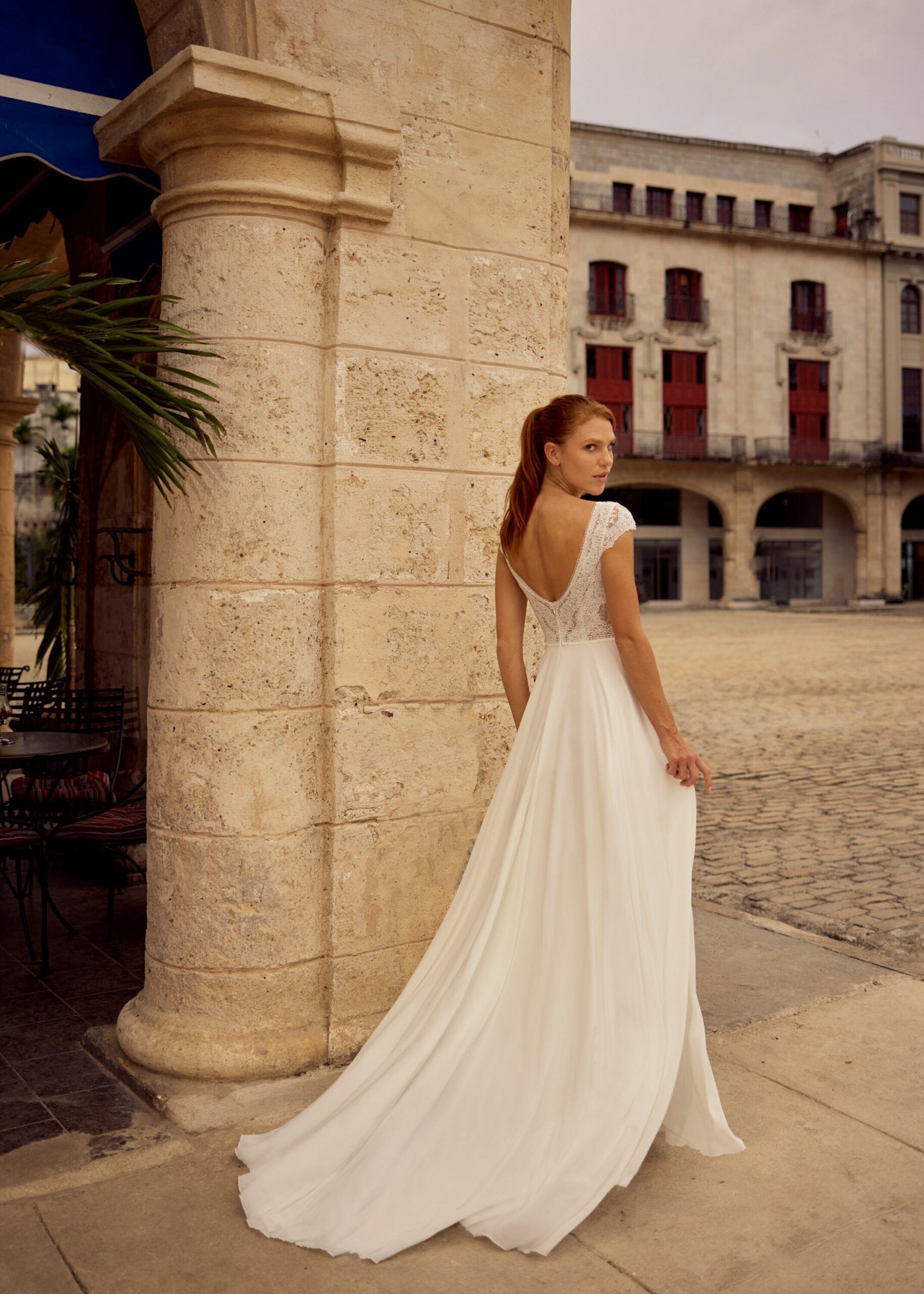 Hervé Paris Libre Leticia-CA robe de mariée fluide