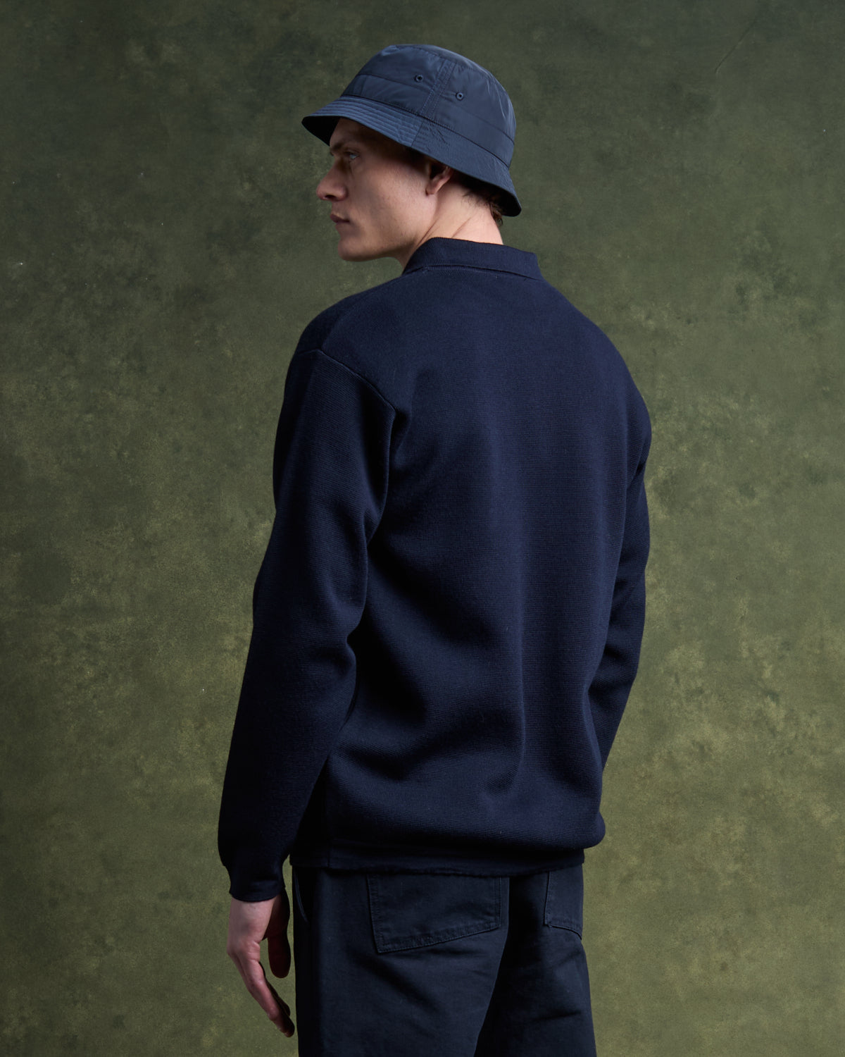 Lafaurie Geo Navy bob nylon déperlant homme