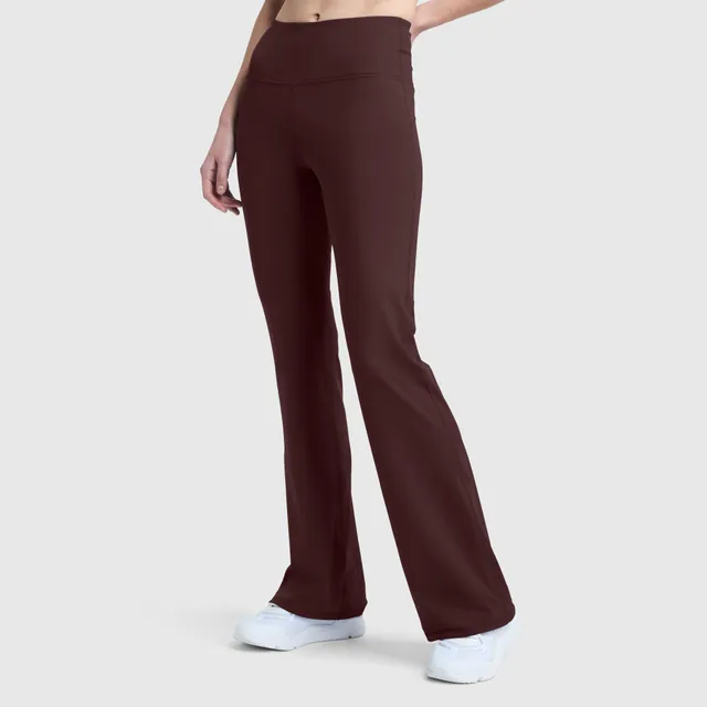 Champion Soft Touch Flare legging évasé marron chocolat anti-odeur