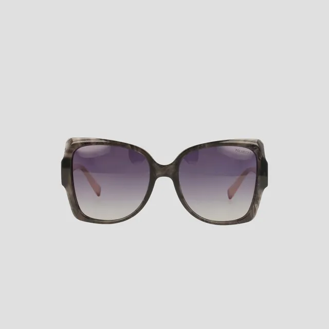 Champion Butterfly Lunettes Soleil Femme Noir Verres Polarisés Oversize