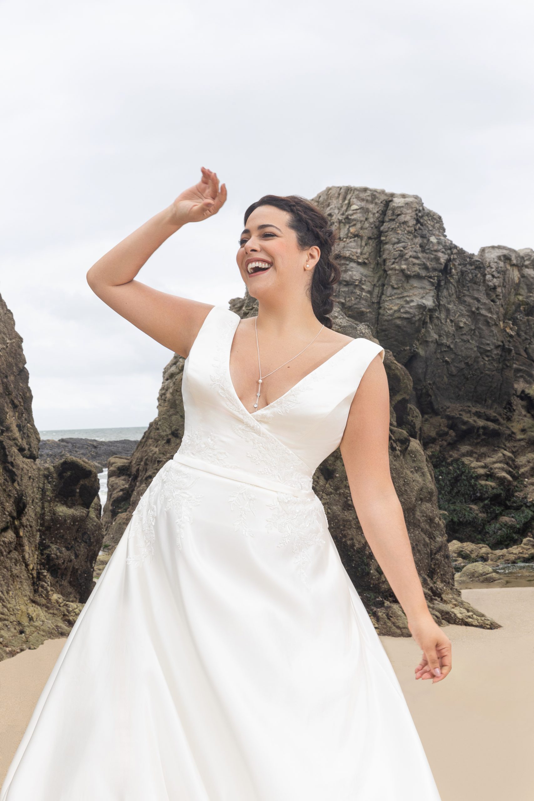 Le Jour de Notre Oui Louna robe de mariée bohème ivoire