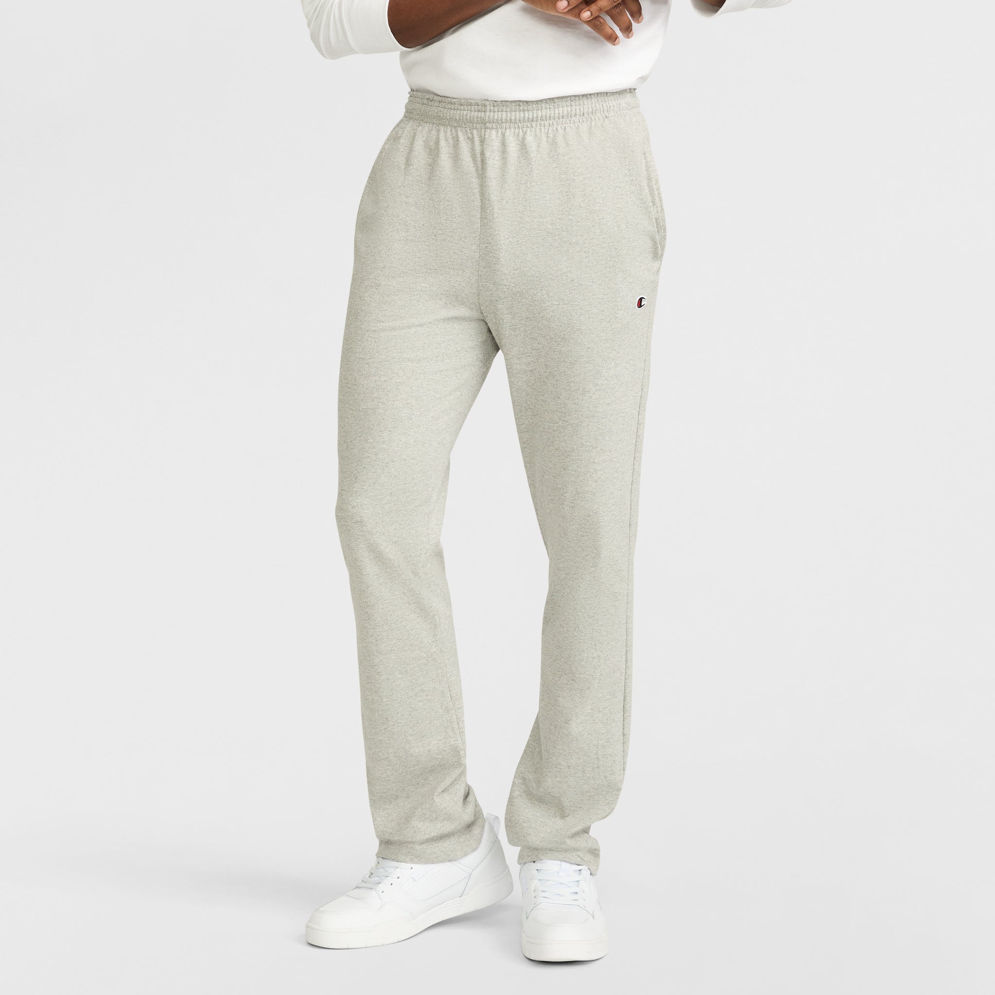 Champion Lightweight Lounge Pants Open Hem pantalon gris Manhattan