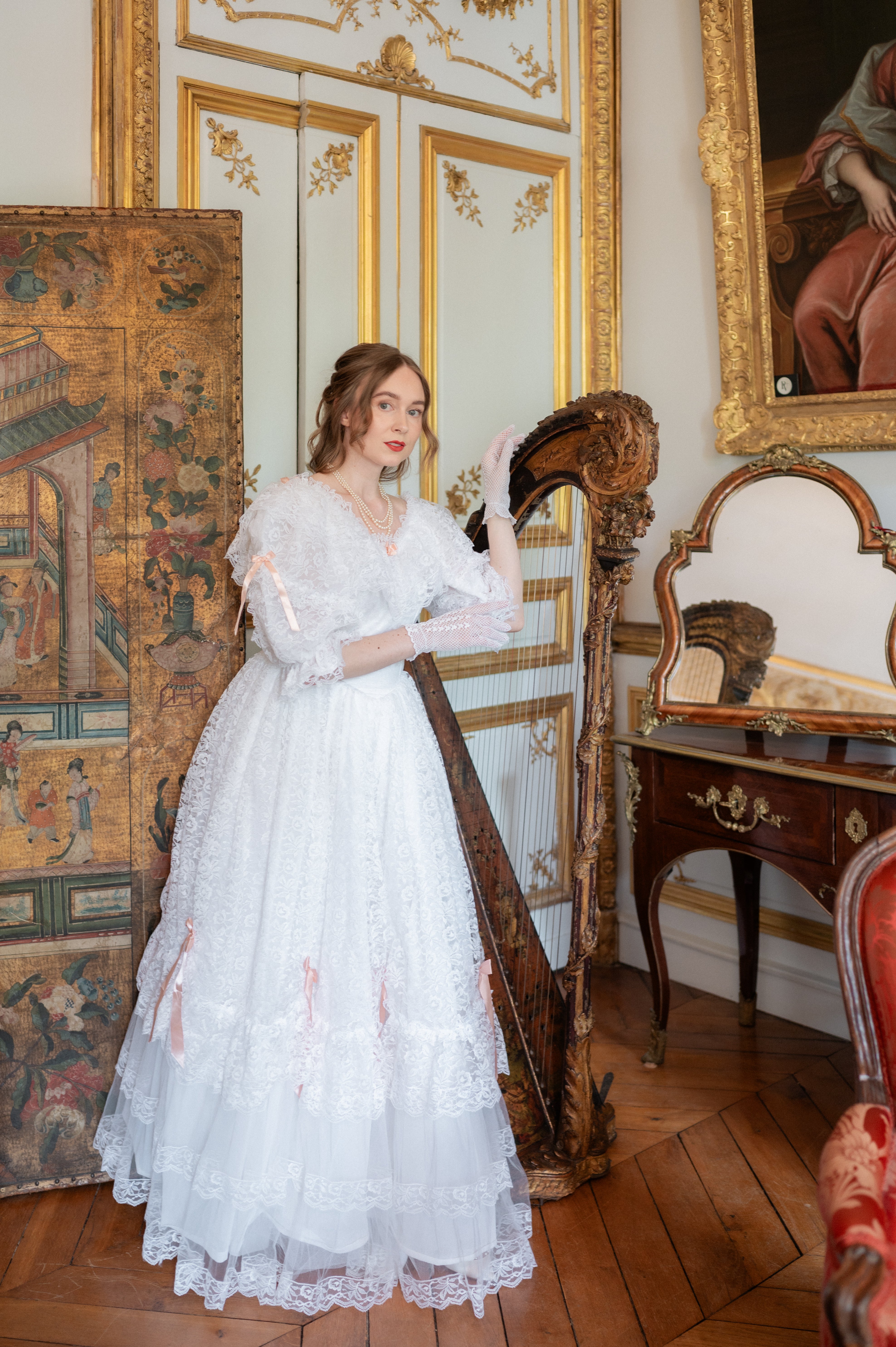 Solène Gisèle La mariée Seraphine robe de mariée blanche 34 rubans