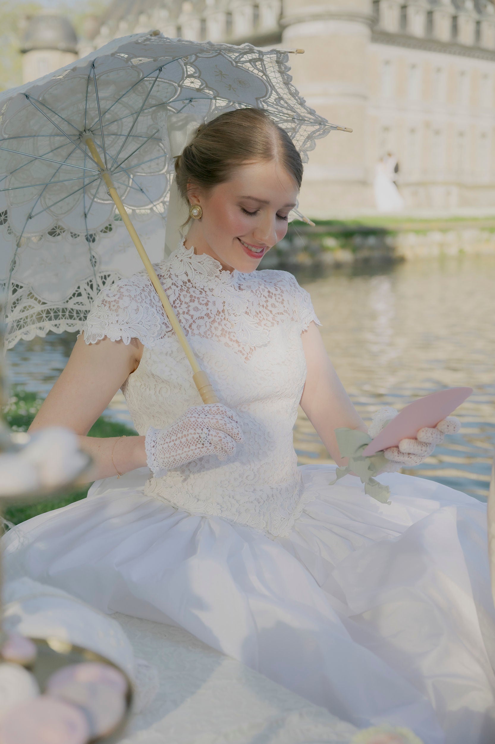 Solène Gisèle La mariée Robe Héloïse robe de mariée ivoire 36