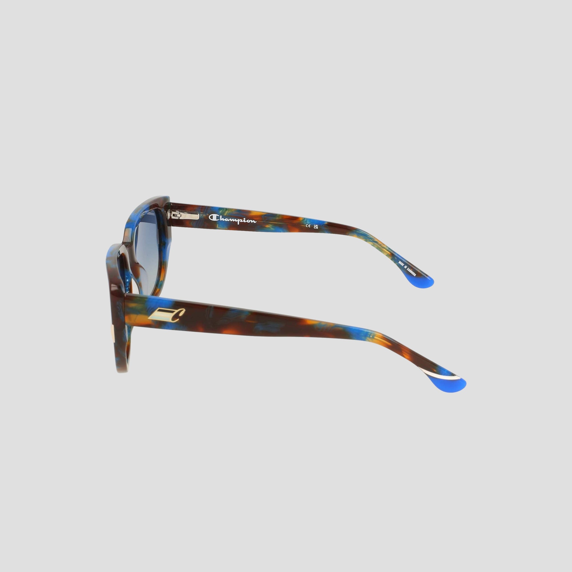 Champion Modified Cateye lunettes de soleil bleu ecaille