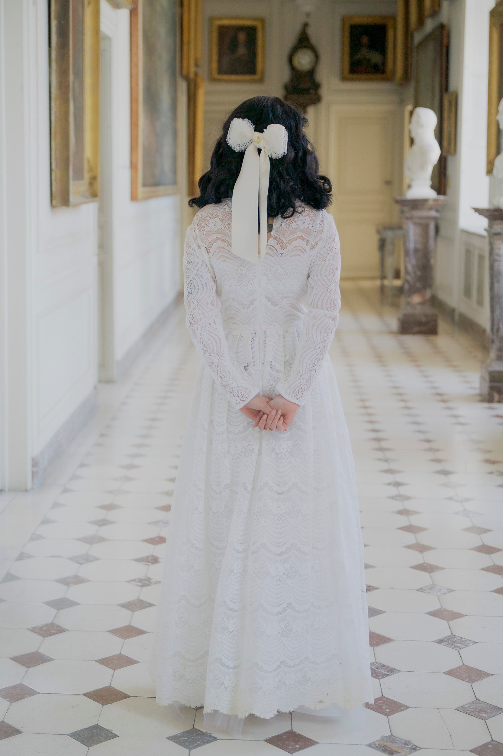 Solène Gisèle Apolline robe mariée dentelle Calais taille 36