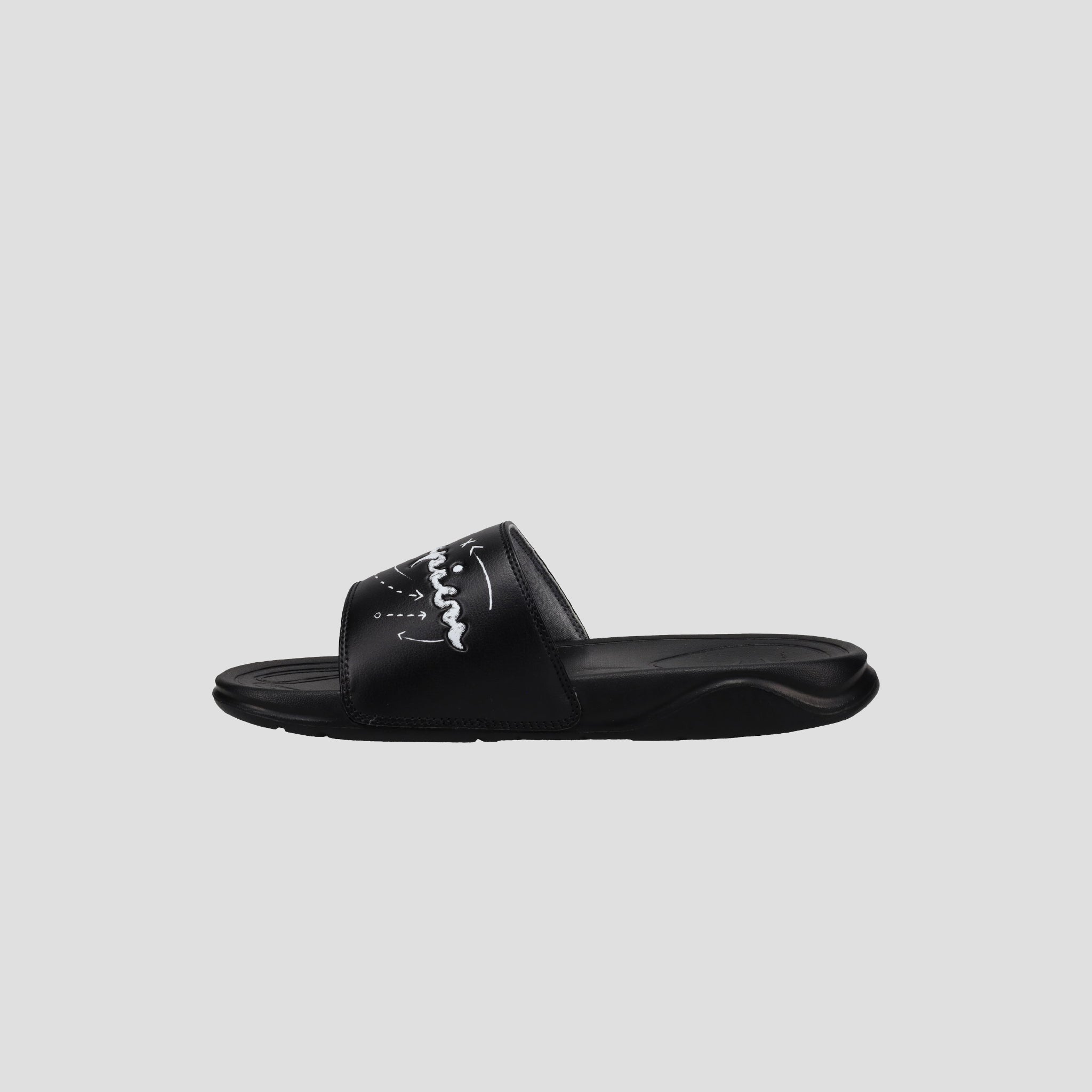 Champion Mega SFB Slide claquette enfant Noir/Blanc