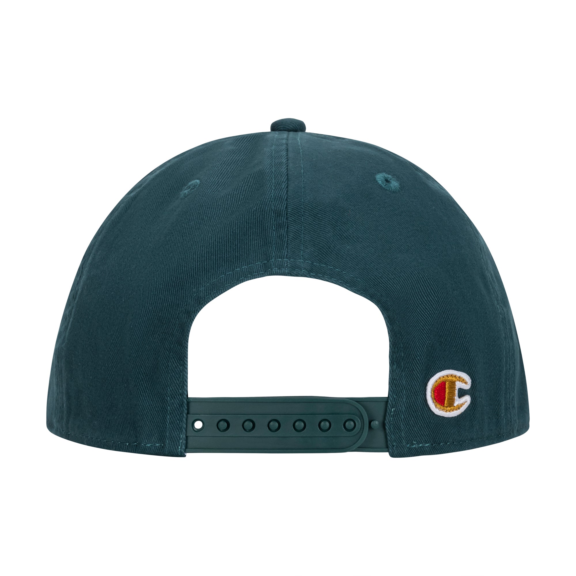 Champion Laurel Shield casquette plate vert foncé coton taille unique