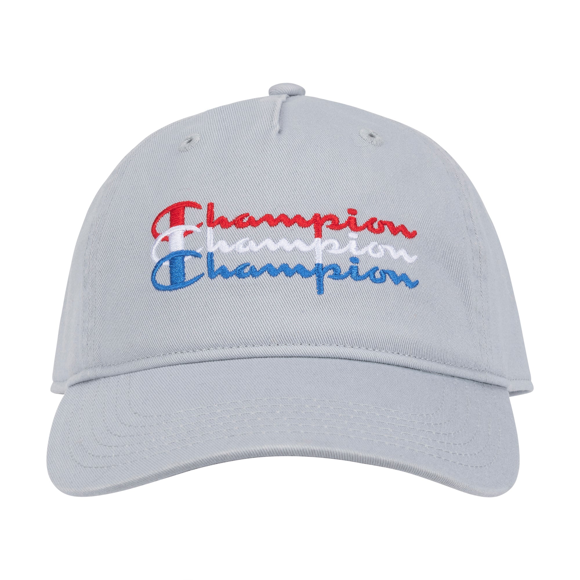 Champion Hats Americana casquette gris Grey visière plate coton